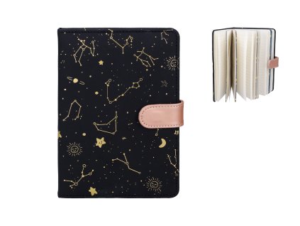 Notes linkovaný 13x19cm, 128 listů hvězdy