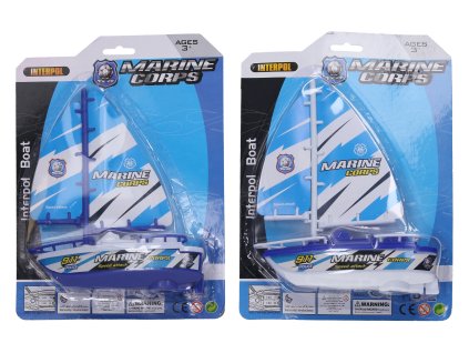 Loď do vody 17 x 19 cm