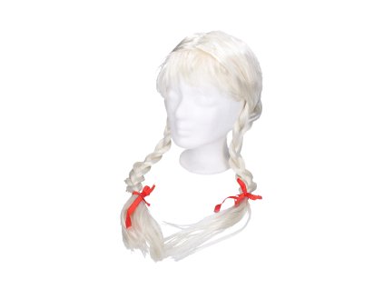 Paruka blond s copánky