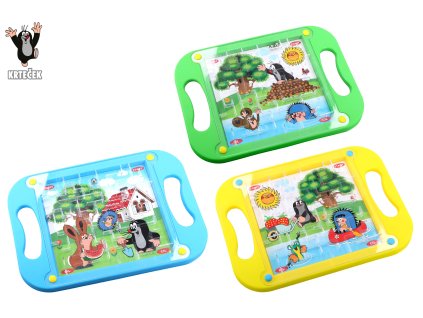 Kuličková hra krtek velká 20x1x15 cm