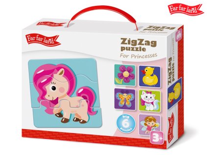 Far Far Land Puzzle ZigZag pro princezny