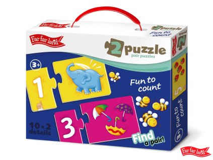 Far Far Land Puzzle párovací 10 obrázků