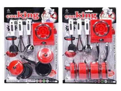 Nádobí se sporákem