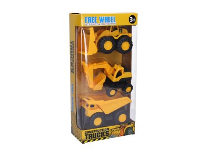 Auto stavební stroj 12 cm 3ks