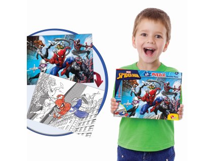 Lisciani Spider-Man puzzle oboustranné 48