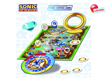 Lisciani Desková hra Sonic a chaosové smaragdy