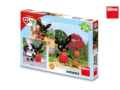 BING SI HRAJE 3x55 Puzzle
