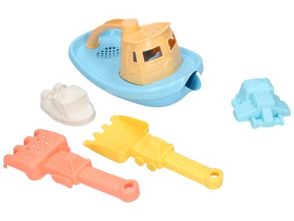 Sada na písek s lodí 22 cm