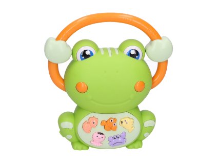 Piánko žába s efekty 13 cm