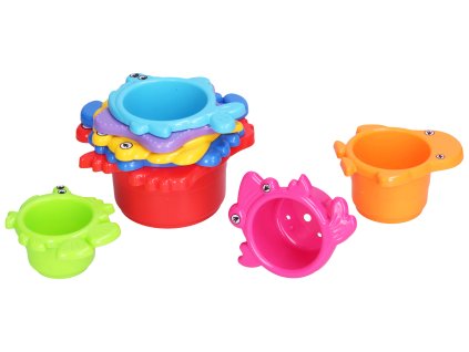 Věž skládací kelímky moře