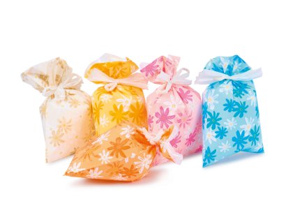 Sáček celofan 35x50 cm Květiny