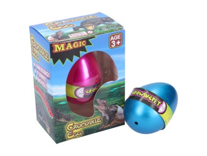 Vejce rostoucí krokodýl 6,5 cm