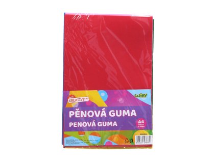 Pěnová guma A4 20x30 cm, 10ks