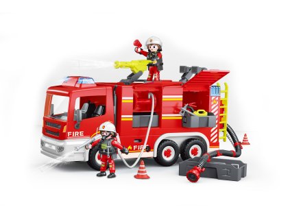 Hasičské auto stavebnice 31cm