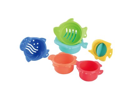 Playgo kalíšky do vany 6 ks