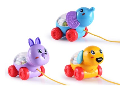 Zvířátko tahací 12cm