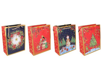 Dárková taška S 23x18x8 cm VÁNOCE