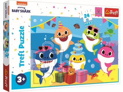 Trefl Puzzle 24 Maxi - Šťastný žralok