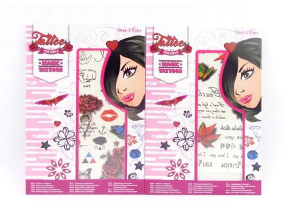 Tetovací samolepky holky