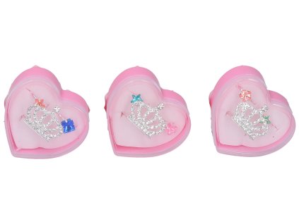 Prstýnek set v krabičce 3 ks