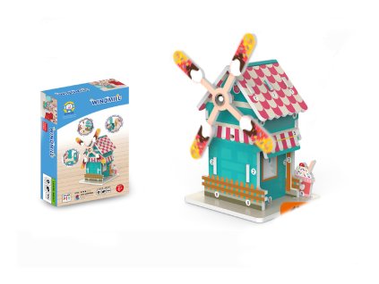 Stavebnice větrný mlýn