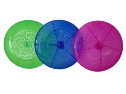 Létající talíř se světelnými efekty 23 cm