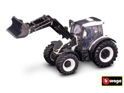 Bburago  Farm Traktor 10cm Valtra N174 s přední lžící