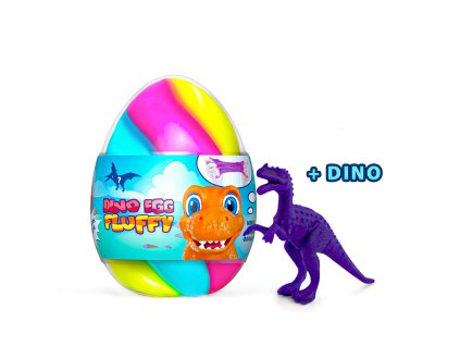 Sliz pěnový s překvapením dino ve vajíčku 140 ml