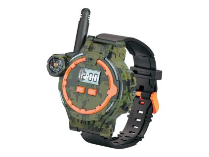 Hodinky a vysílačka walkie-talkie set 9x6 cm