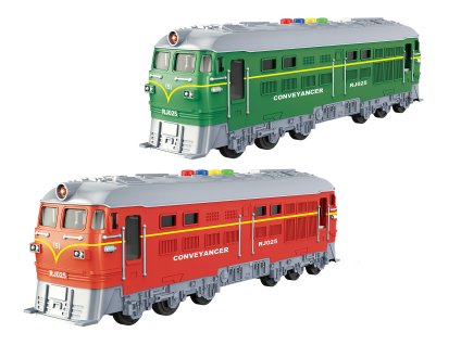 Vlak na setrvačník s efekty 34 cm