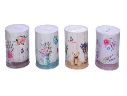 Pokladnička 8x12,7 cm - Květiny