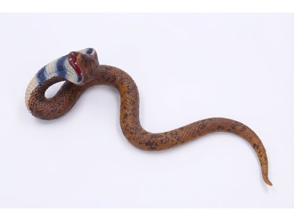 Had kobra gumový měkký 48 cm