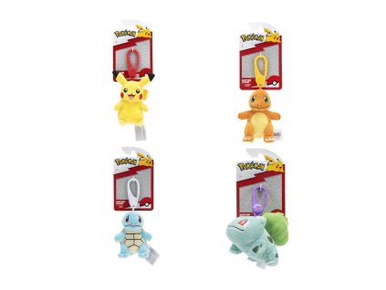 POKÉMON - Plyš Clip (Clip-On Plush Assortment)