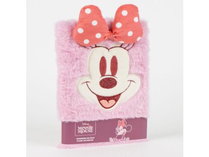Plyšový zápisník - MINNIE