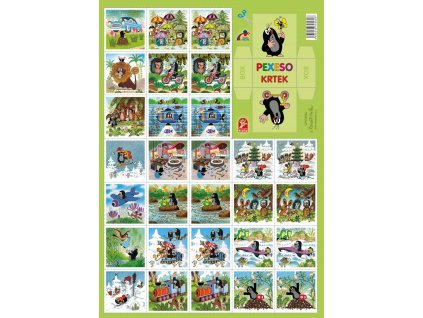Pexeso vystrihovacie - Krtko 3