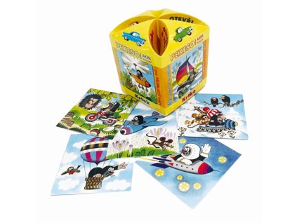 Pexeso v ozdobnej MAXI krabičke "Otvor a hraj" - Krtko