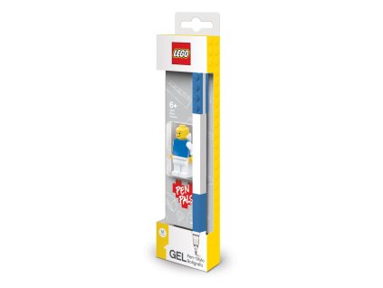 LEGO Gélové pero s minifigúrkou, modré - 1 ks