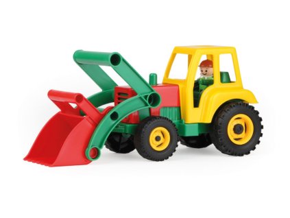 Aktívny traktor s lyžicou