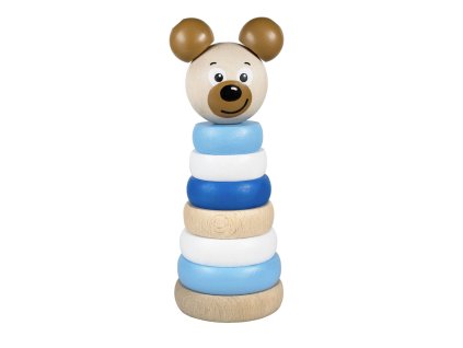 Pyramída medveď modrá