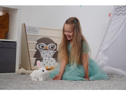 STEPPOS Interaktívny králik, biely