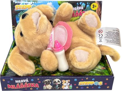 STEPPOS Interaktívne šteniatko s fľaštičkou