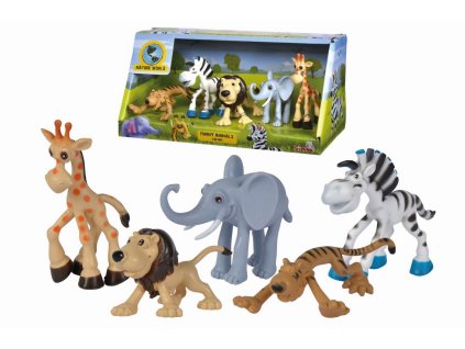 Veselé zvieratká safari