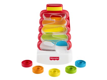 Fisher Price VEŽA S PREPADÁVAJÚCIMI KRÚŽKAMI
