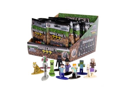 Minecraft Nanofigúrka vo vrecúšku, DP24, 13 druhov