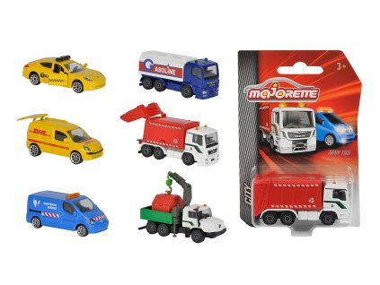 Autíčko kovové City, 6 druhů