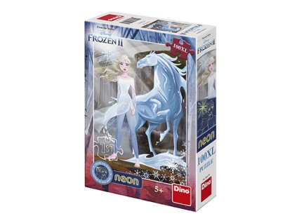 FROZEN II 100XL neon Puzzle NOVÉ