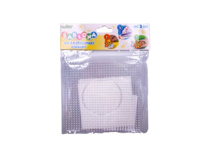 Šablona na zažehlovací korálky Čtverec