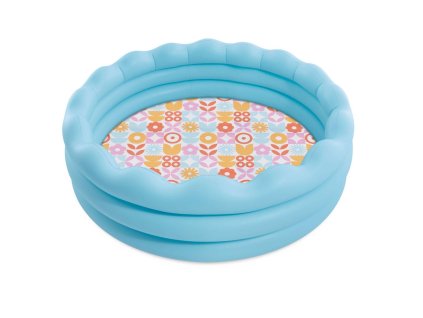 Bazén kulatý dětský nafukovací 168x46cm 3 komory v krabici