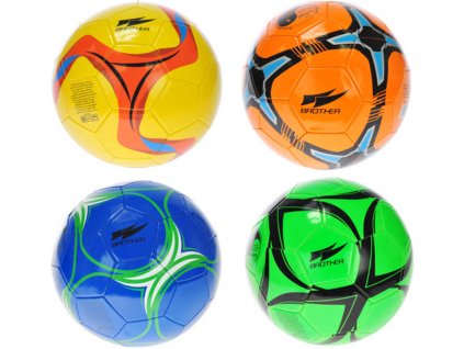 Míč Brother fotbalový 19cm dětský kopačák 4 druhy v sáčku