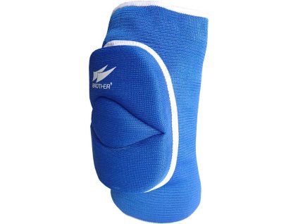 BROTHER Nákoleníky volejbalové prošívané vel. M junior modré 1 pár